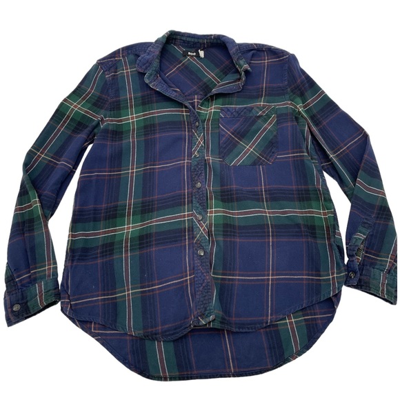 BDG | Plaid Button Down - SIZE: S-P - Picture 3 of 4